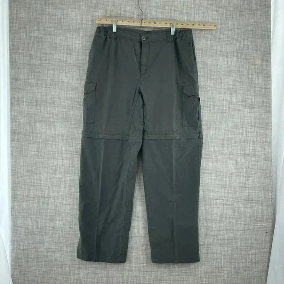 Columbia Convertible hiking omni-wick cargo Pants Activewear Mens 32 gray 3450 - Picture 1 of 10